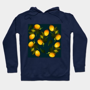 Lemon pattern Hoodie